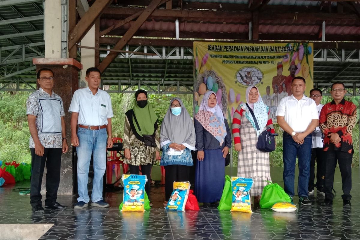 PMTI Kaltara gelar bakti sosial sambut Paskah dan jelang Lebaran 2023