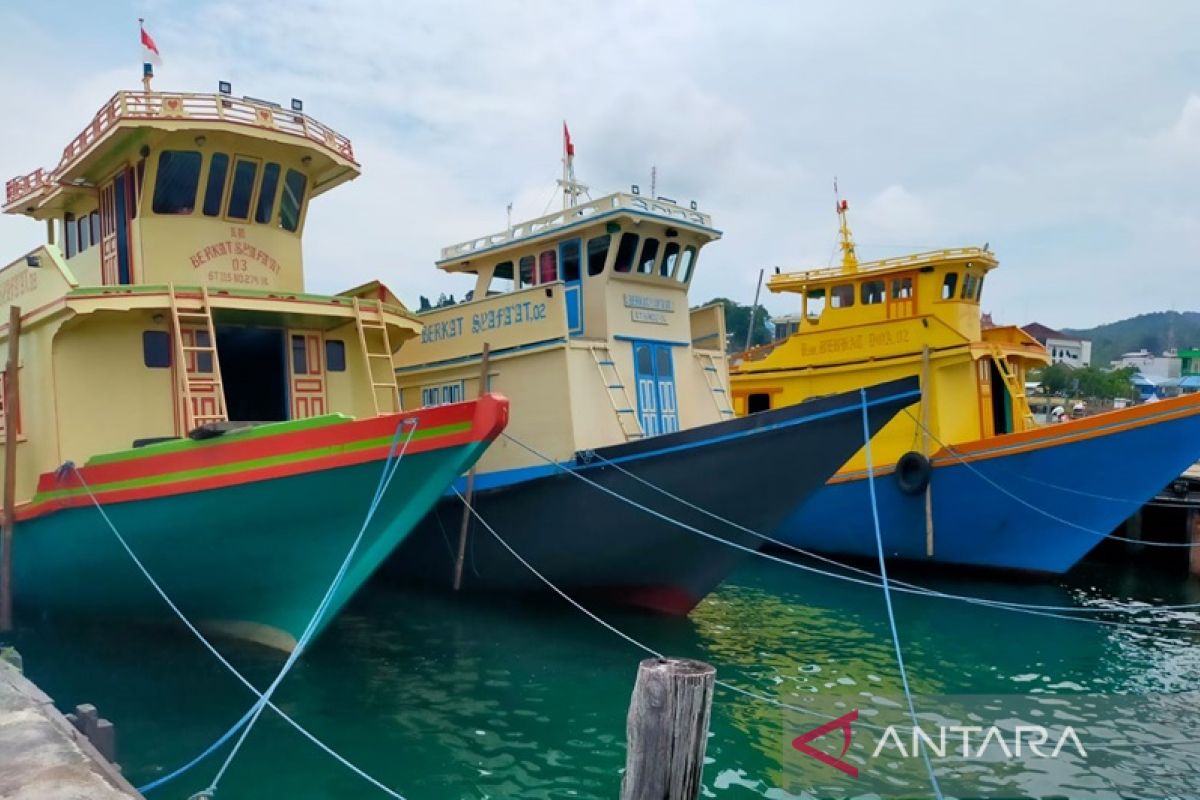 ARUS MUDIK - Belum ada lonjakan penumpang kapal antarpedesaan Kotabaru