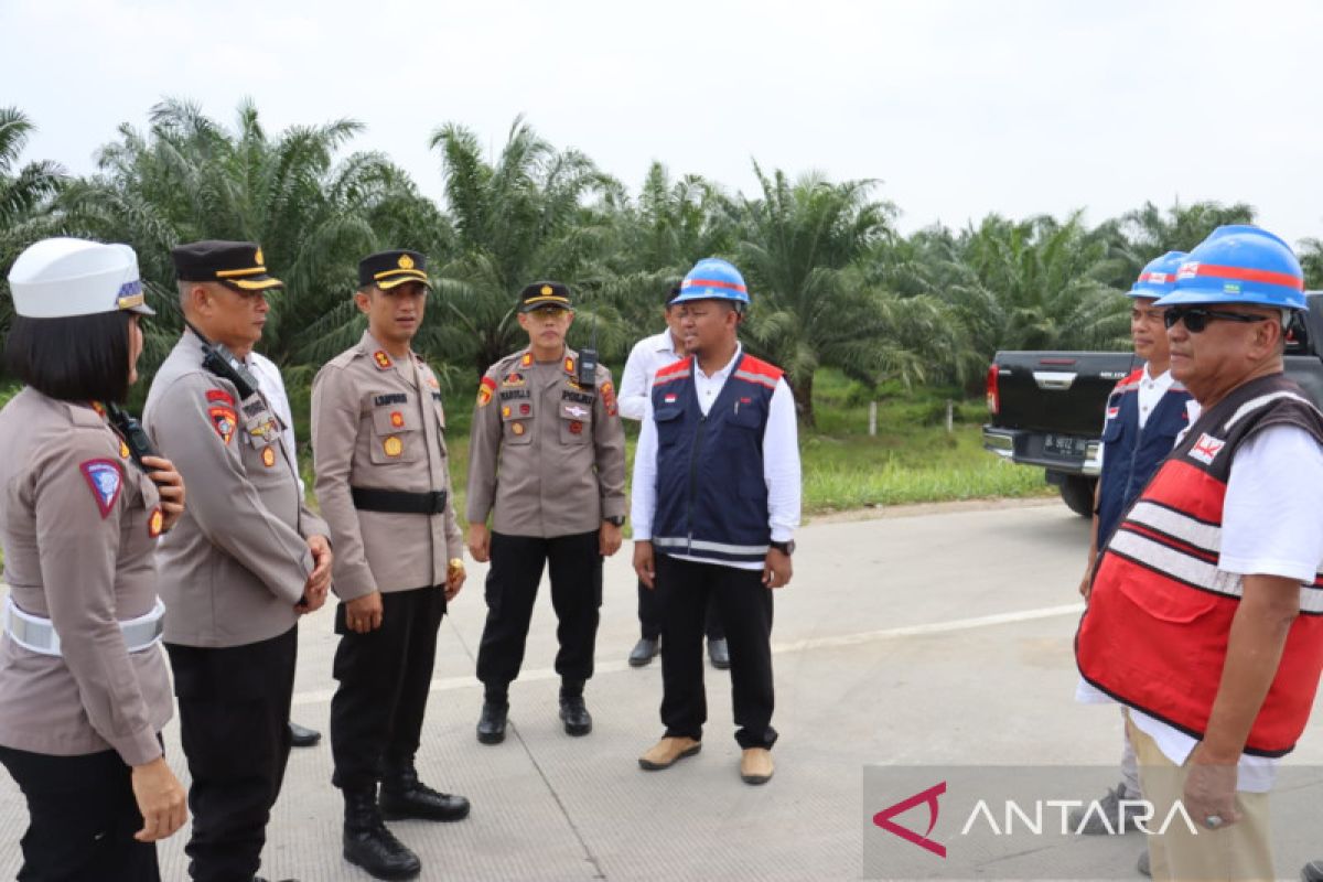 Polres Tebing Tinggi gelar operasi terpusat pengamanan di jalur tol