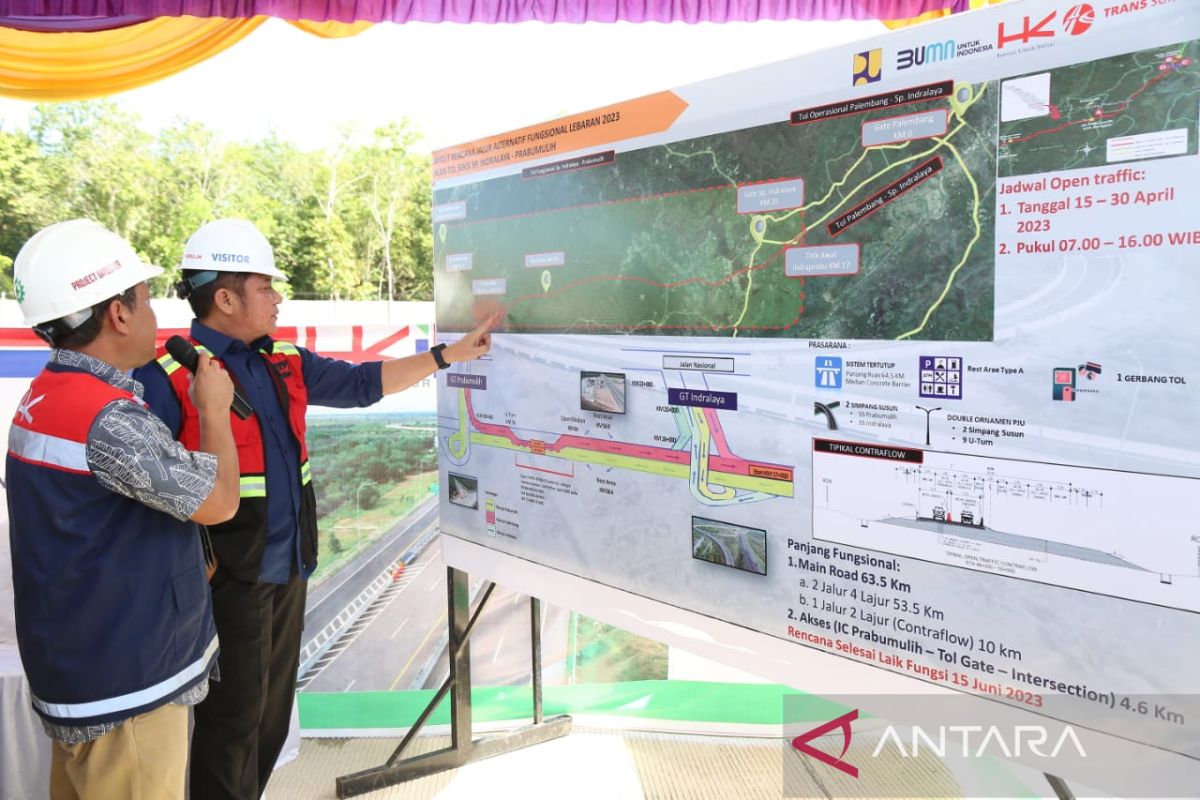 Gubernur: Pemudik imbau manfaatkan rest area tol Indralaya-Prabumulih