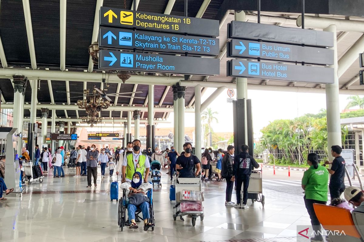 Soetta Airport passengers increase 45 percent on D-7 of Eid al-Fitr
