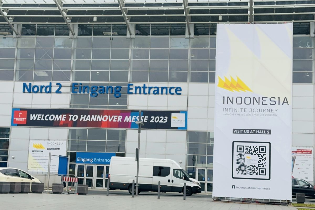 Indonesia Partner Country Hannover Messe 2023 lakukan promosi di Emirates