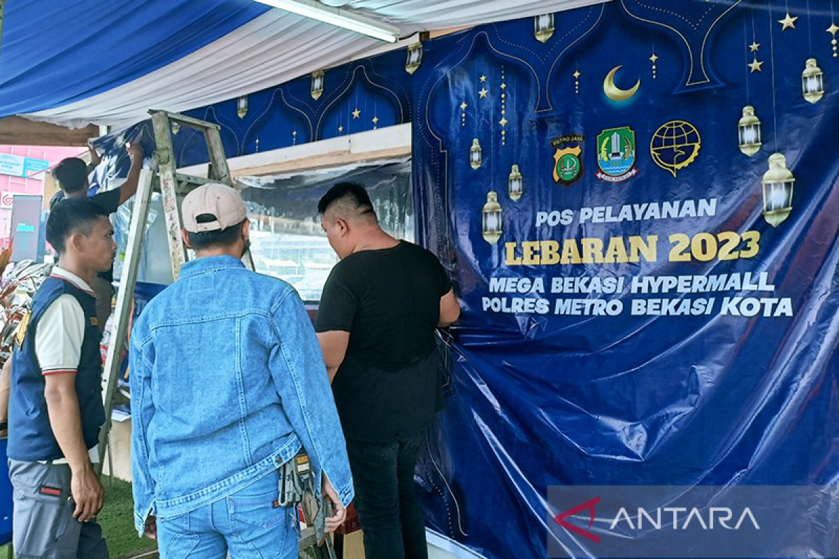 Pos pelayanan mudik Mega Bekasi Hypermall mulai beroperasi Senin