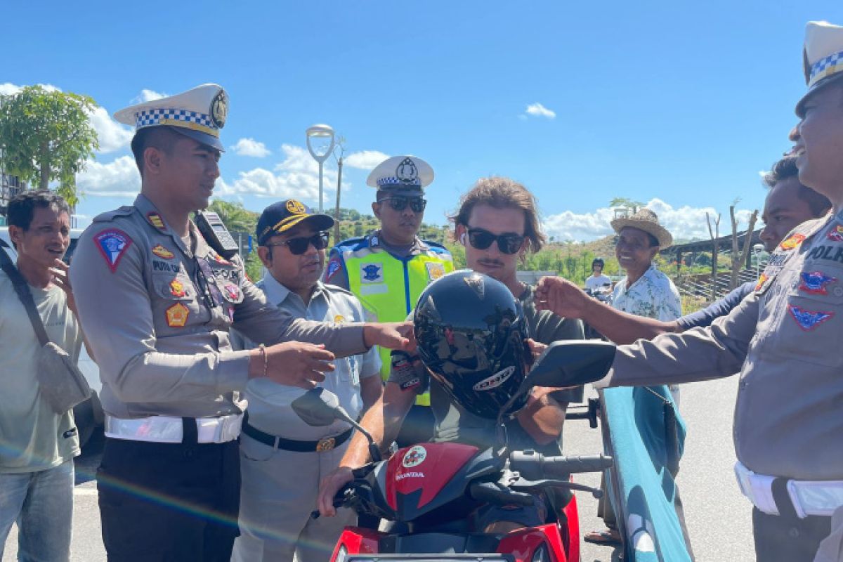 Tilang nonelektronik mulai diterapkan di Lombok Tengah