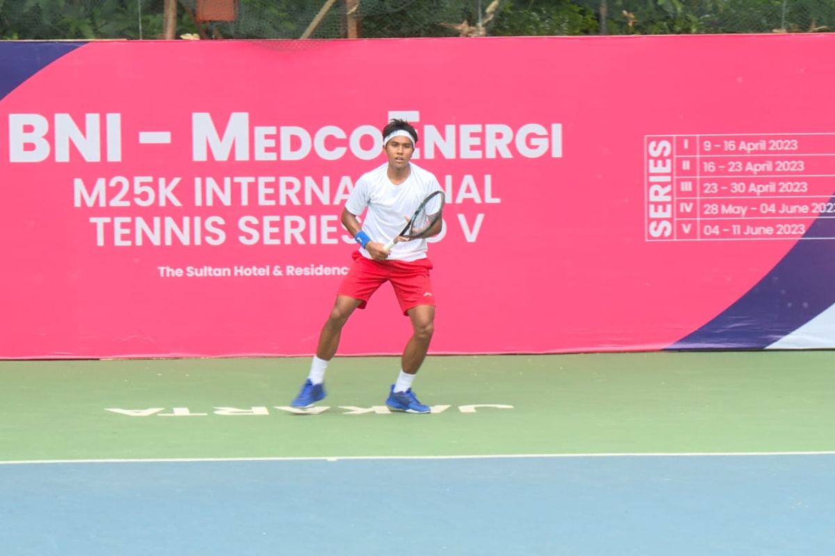 Rifqi Fitriadi kandas di final ITF M25 BNI-MedcoEnergi International