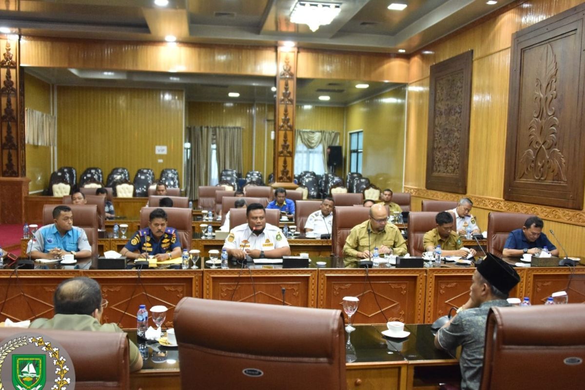 Terkait pelayanan, DPRD Bengkalis hearing dengan Dishub Bengkalis