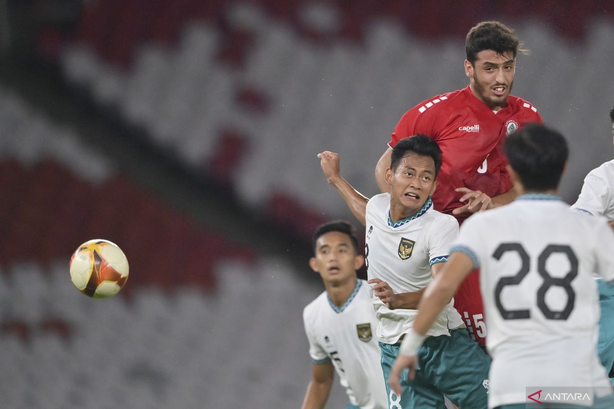 Gol semata wayang Beckham Putra bawa Indonesia menang 1-0 atas Lebanon