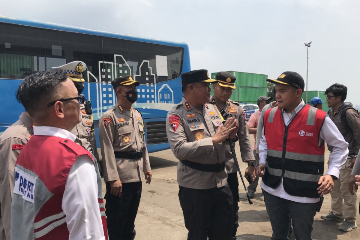 Kapolda Kepri pastikan KM Kelud siap angkut peserta mudik Lebaran