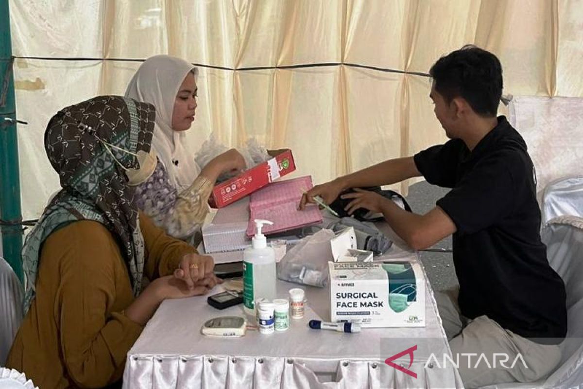 RSUD Nagan Raya gelar pemeriksaan kesehatan gratis bagi pengunjung Ramadhan Fair