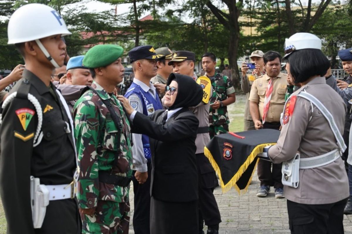 Wali Kota Pematang Siantar pimpin apel pasukan pengamanan Idul Fitri