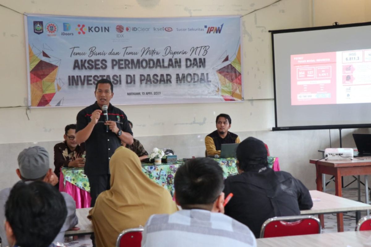 Disperin NTB gandeng IJK edukasi IKM terkait pasar modal