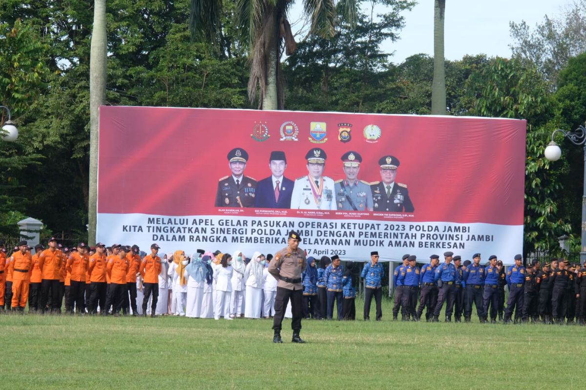 Polda Jambi pastikan kesiapan personel Operasi Ketupat 2023