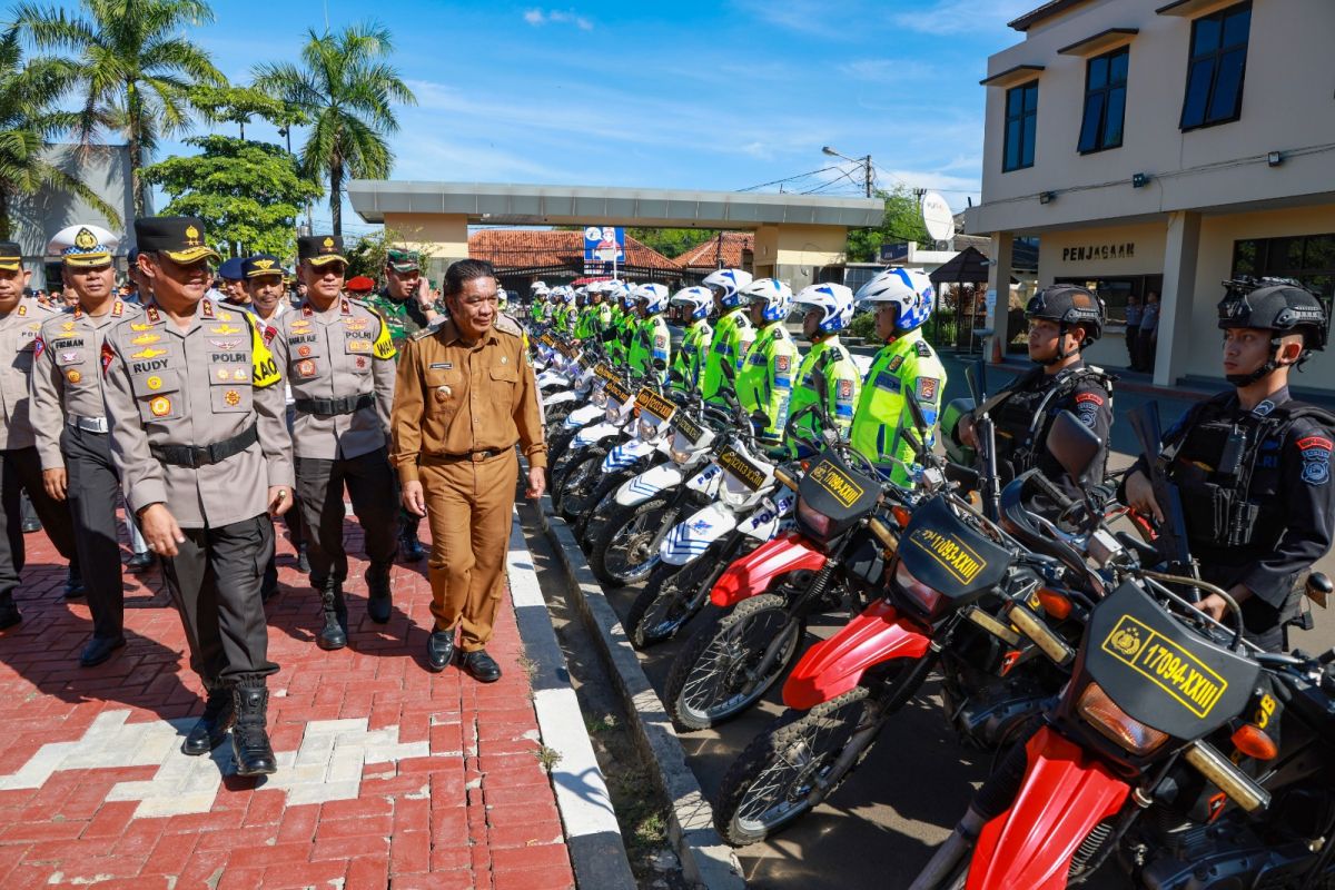 Polda Banten kerahkan 1.820 personel gabungan pengamanan lebaran