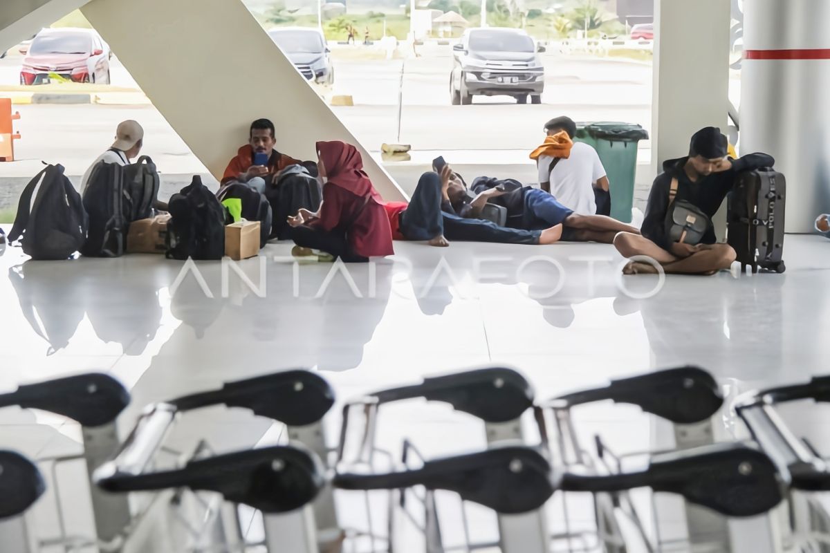Penumpang di Bandara Tjilik Riwut melonjak menjadi 2.152 orang per hari