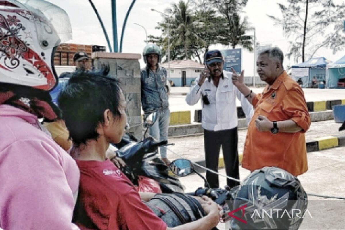 ARUS MUDIK - Bupati Bangka Barat cek Pelabuhan Tanjungkalian