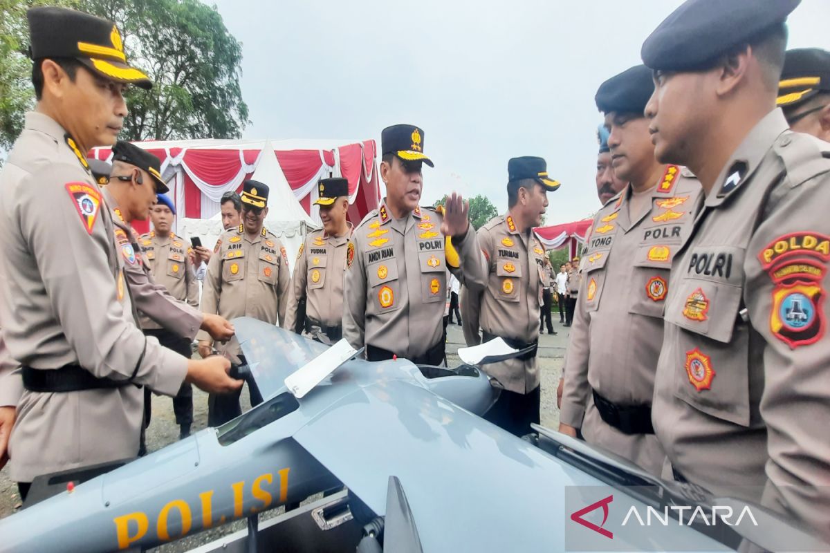 Polda Kalsel operasikan drone canggih monitor karhutla