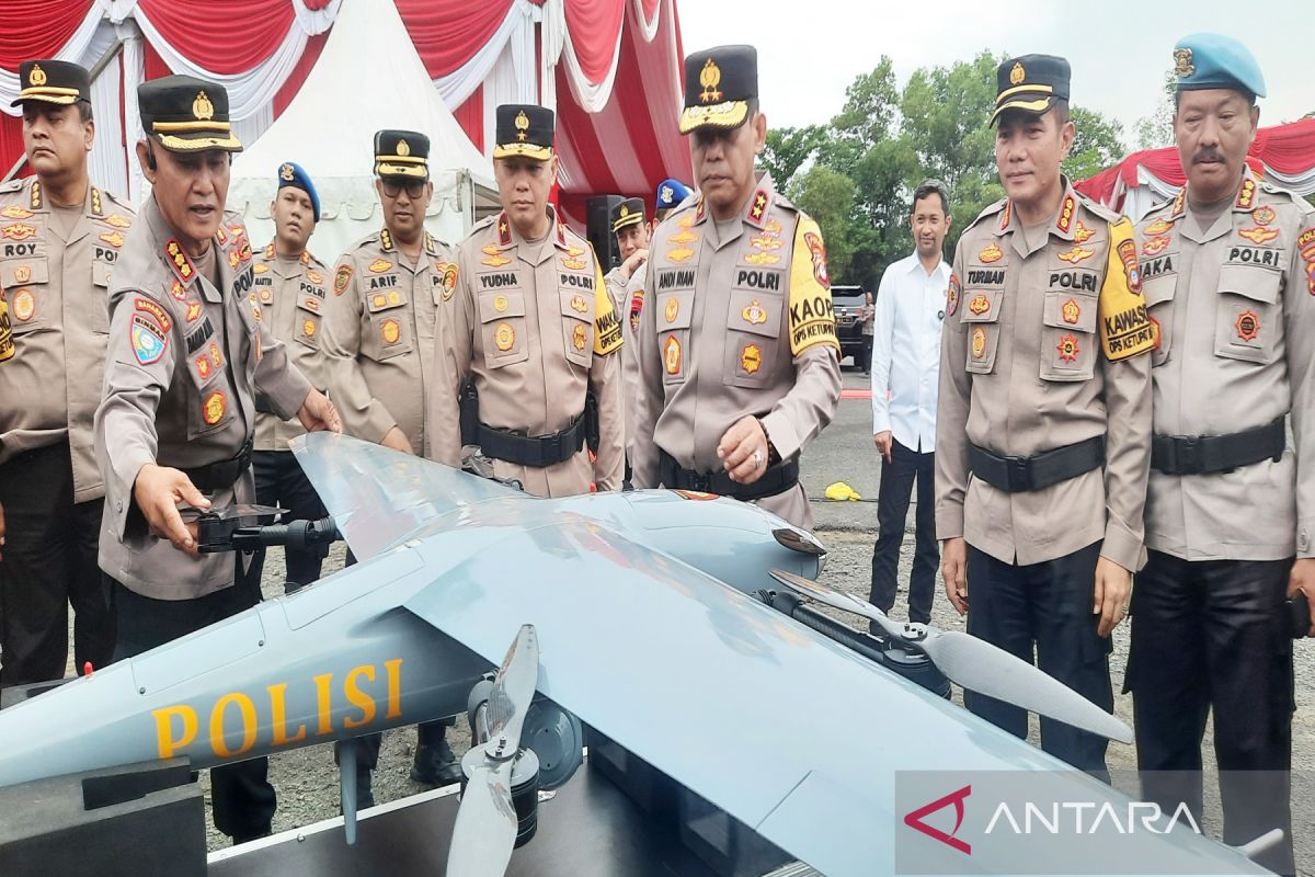 South Kalimantan Police using drone to mitigate forest fire