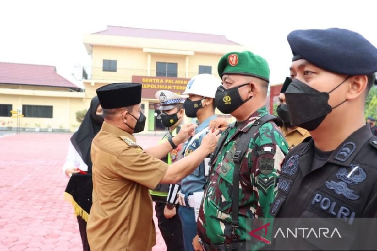 Wali Kota Tanjung Balai irup gelar pasukan Ops Ketupat Toba 2023