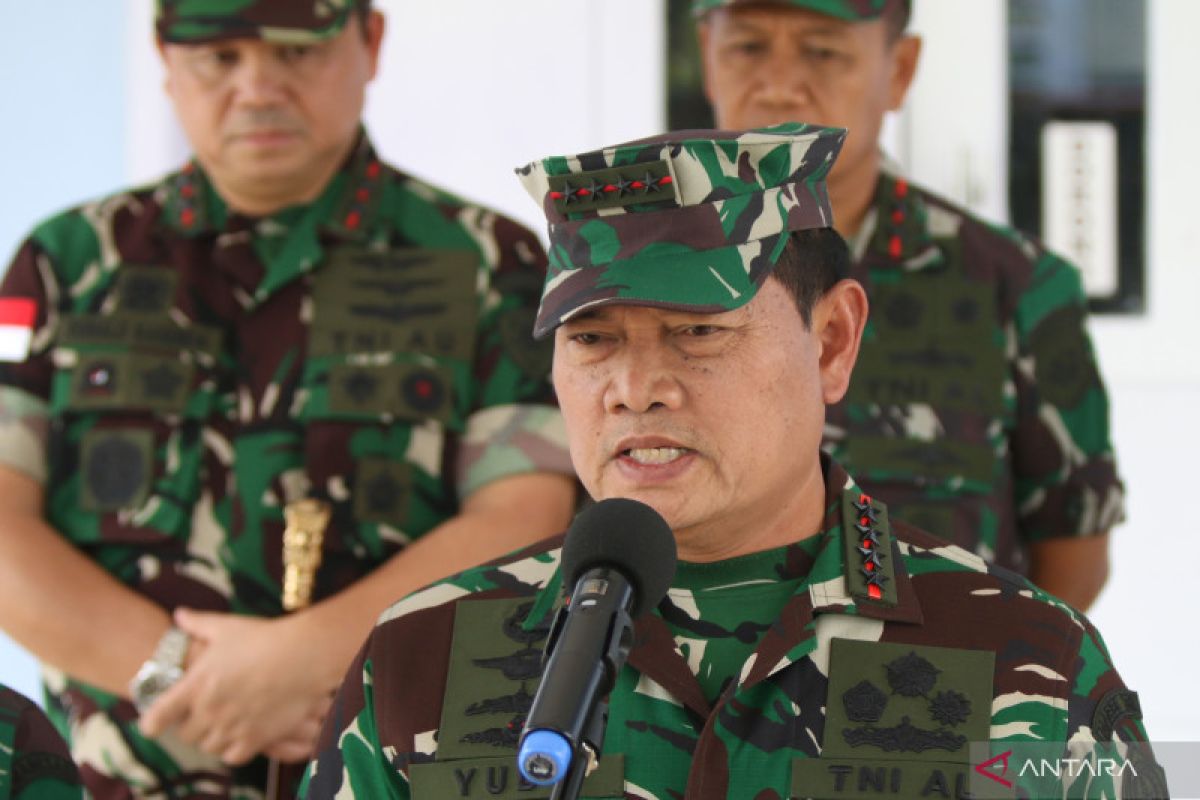Panglima TNI Laksamana Yudo Margono sampaikan belasungkawa gugurnya 4 prajurit di Papua