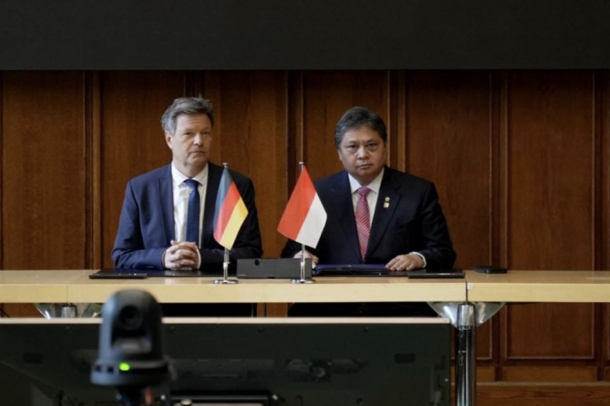 Menko Airlangga bertemu  Menteri Urusan Ekonomi dan Aksi Iklim Jerman