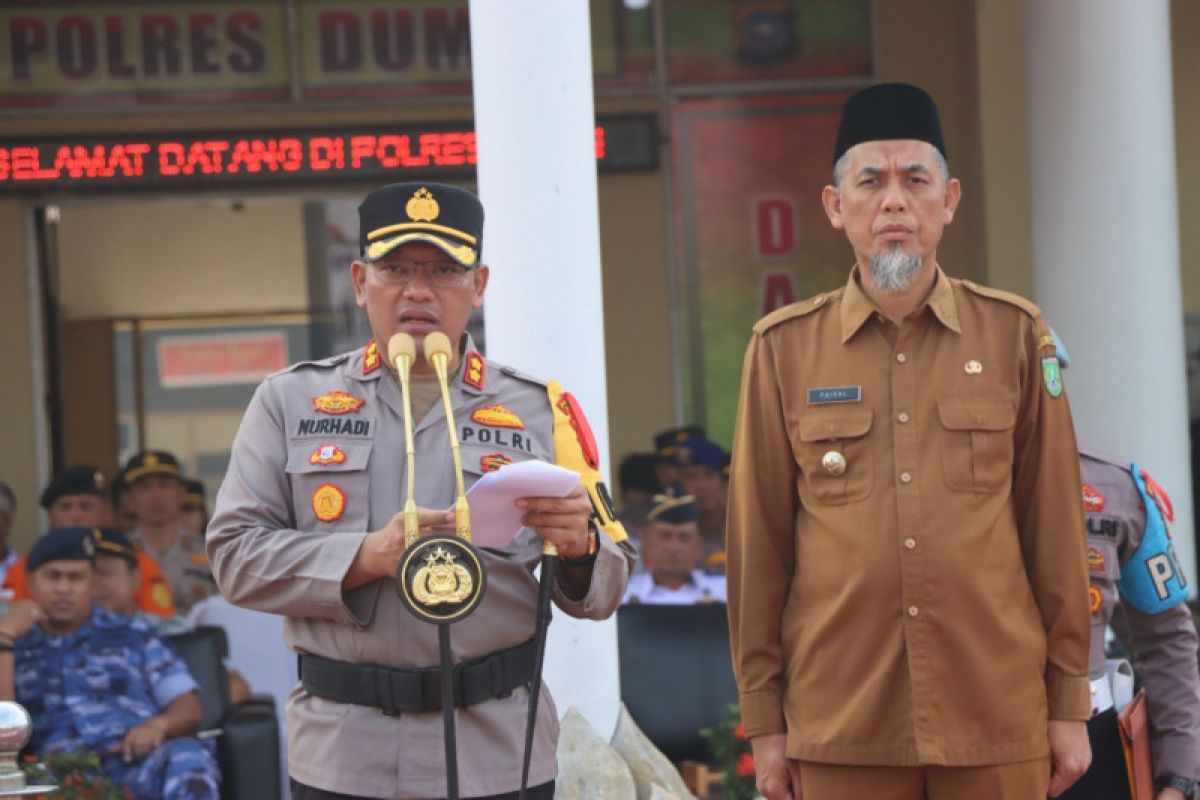 Kapolres Dumai turunkan 121 personel amankan Idul Fitri 2023