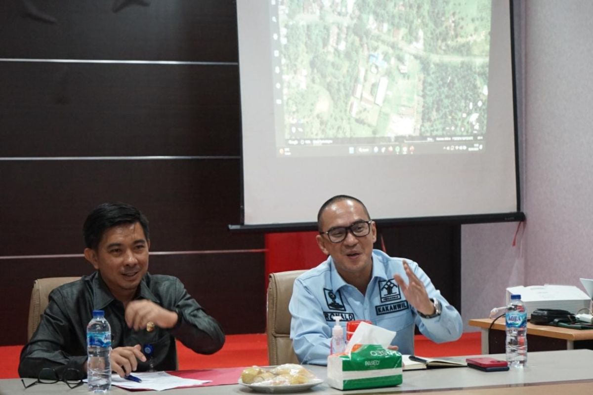 Kemenkumham Sulut-BKAD bahas penambahan lahan rencana relokasi Lapas Manado