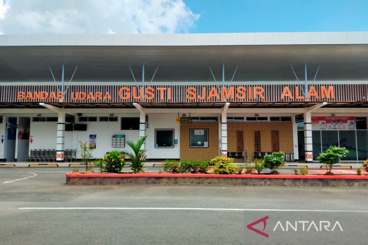ARUS MUDIK: Angka penumpang di Bandara Gusti Syamsir Alam naik 30 persen
