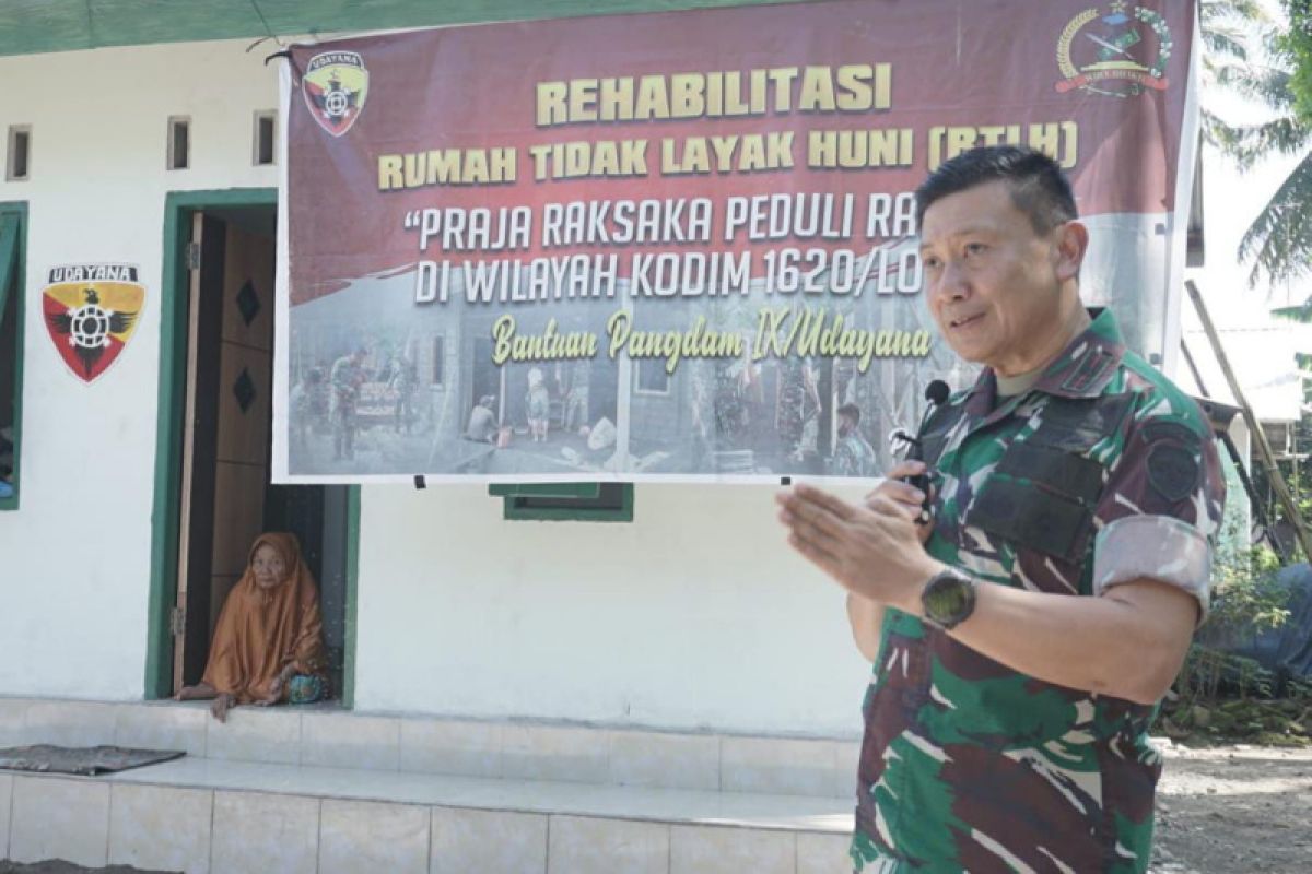 Program RTLH Praja raksaka peduli rakyat di Lombok Tengah rampung