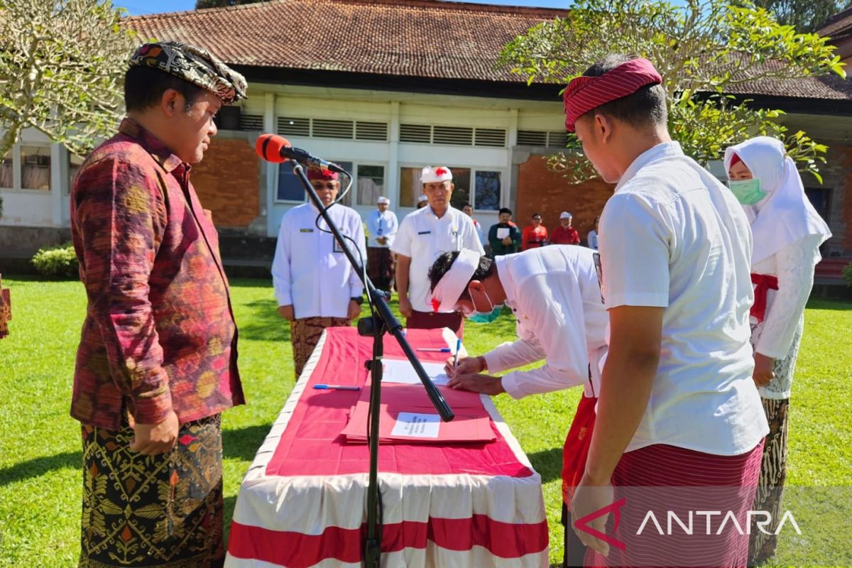 Bupati Bangli lantik sejumlah pejabat fungsional