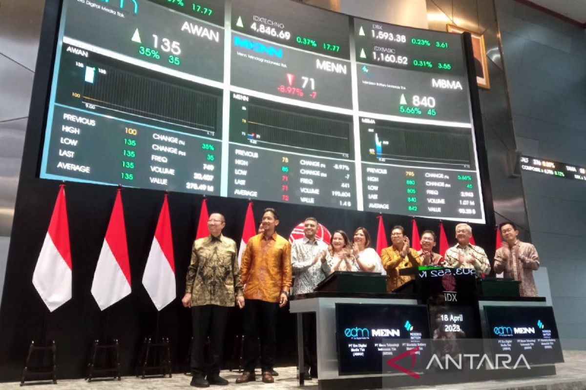 Era Digital Media resmi melantai di BEI, saham dibuka tembus ARA