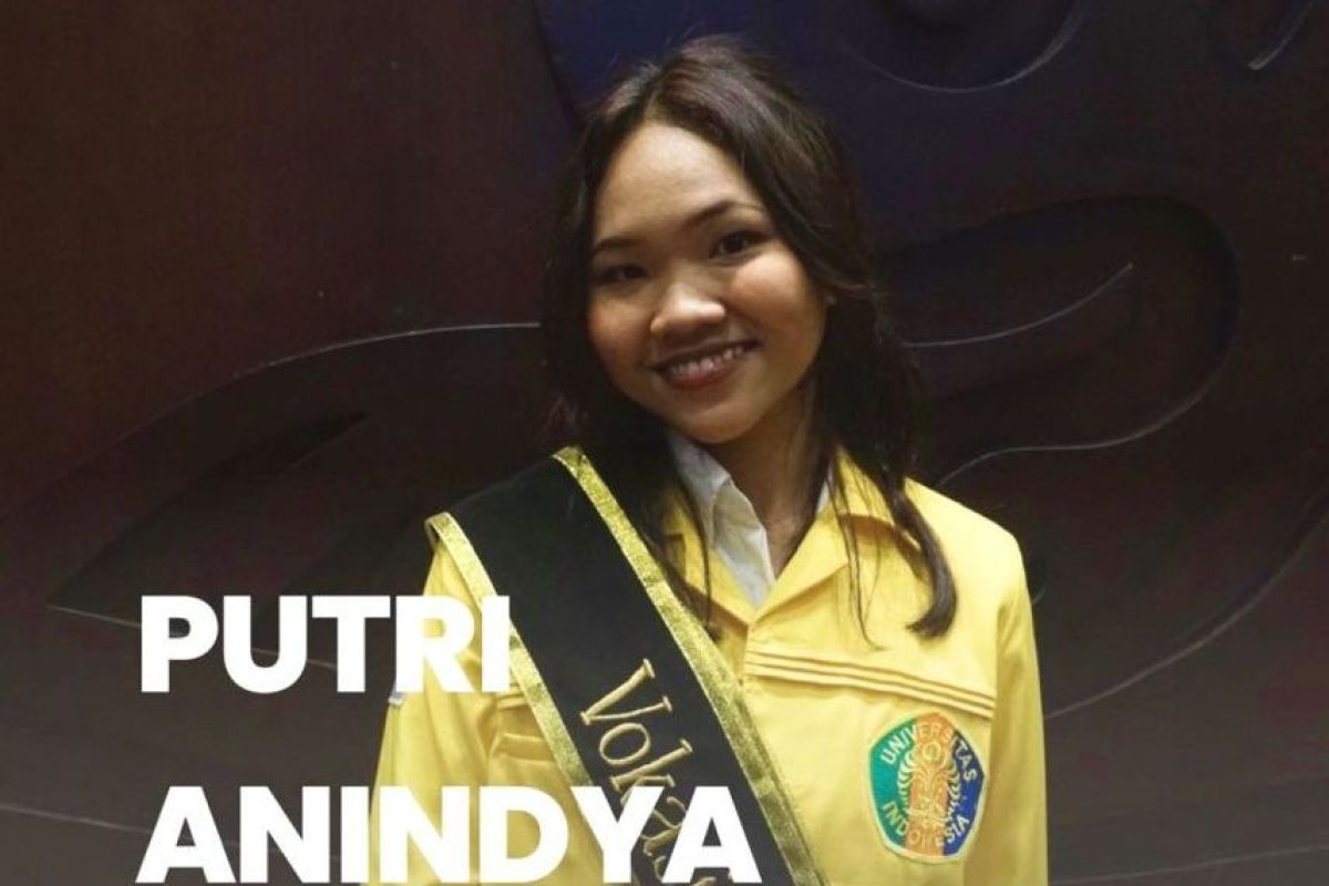 Putri Anindya Ravinta berhasil raih juara pertama mahasiswa berprestasi UI