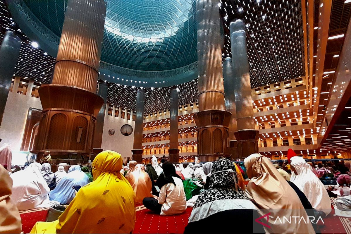 Hasil sidang isbat tentukan pelaksanakan shalat Id di Masjid Istiqlal