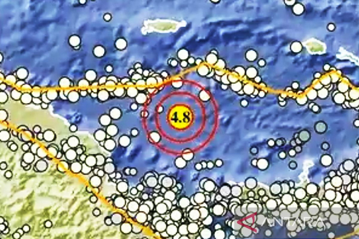 BMKG mencatat gempa dangkal guncang di sejumlah wilayah di Indonesia