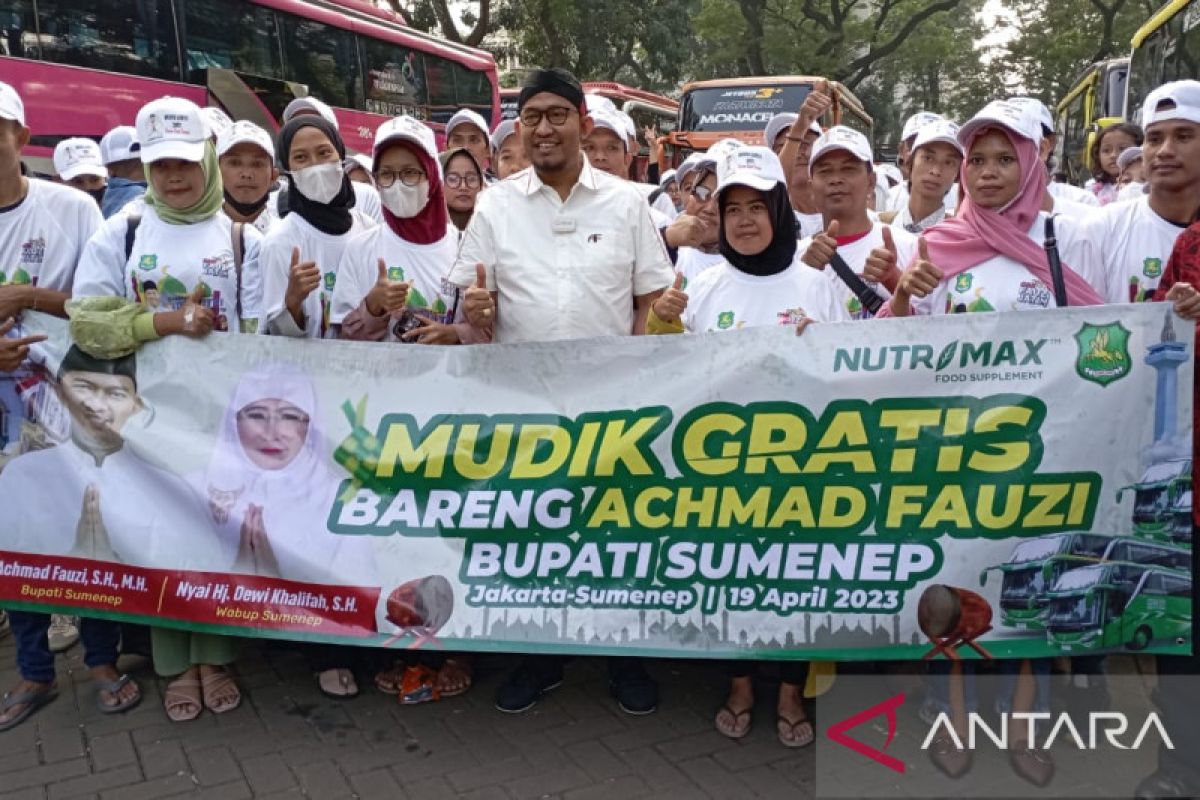 Pemkab Sumenep gelar mudik gratis bersama dari Jakarta