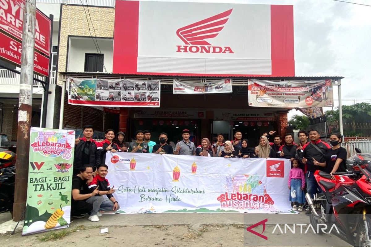Berbagi Kebaikan ala Bikers Soleh Komunitas Honda