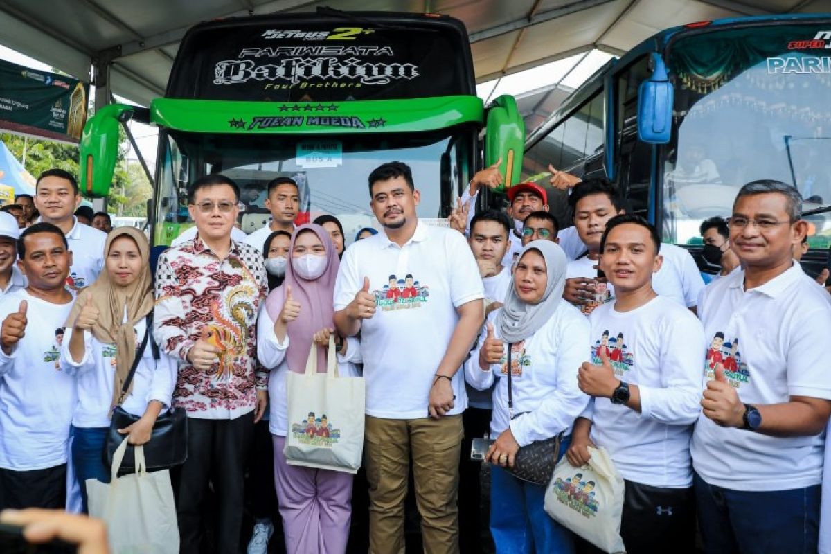 5.182 peserta ikutil mudik lebaran gratis Pemkot Medan 2023