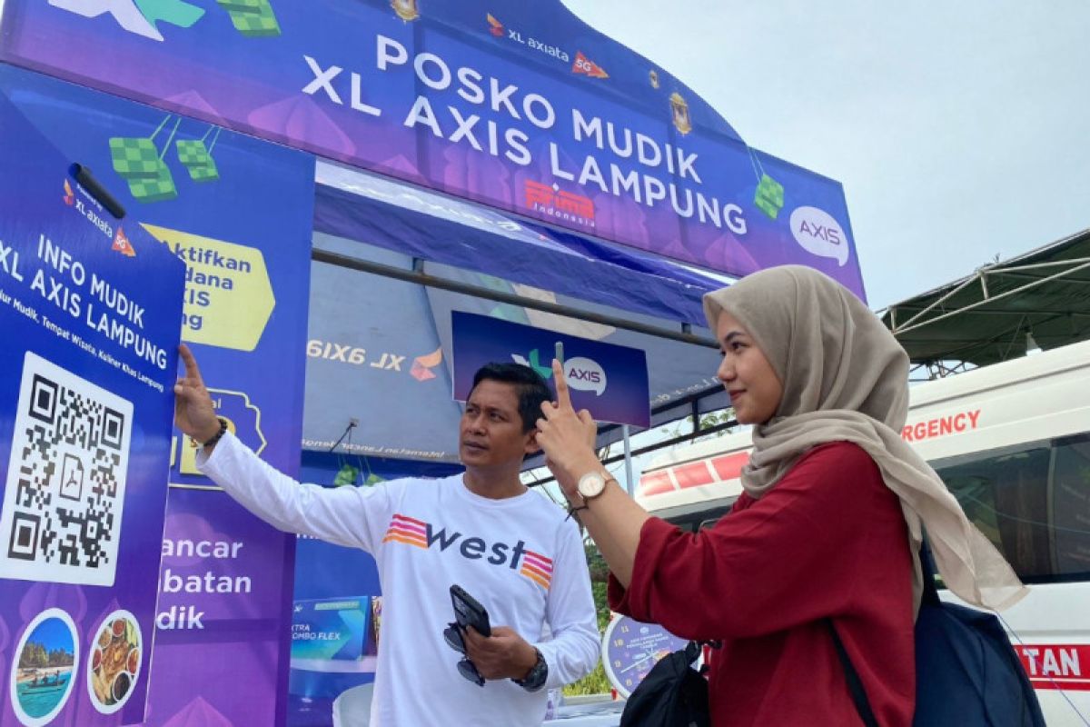 XL Axiata hadirkan posko mudik dan perkuat jaringan di Lampung