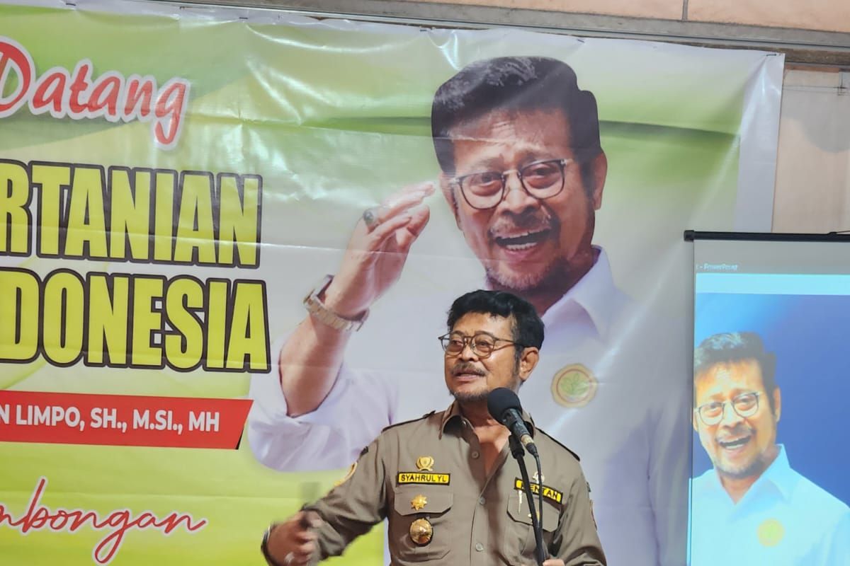 Mentan SYL ajak penyuluh dan petani kolaborasi bangun Pertanian Indonesia