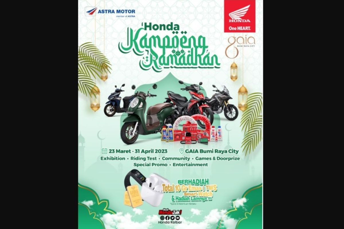 Astra Motor Kalbar gelar Kampoeng Ramadhan bertabur promo dan hadiah