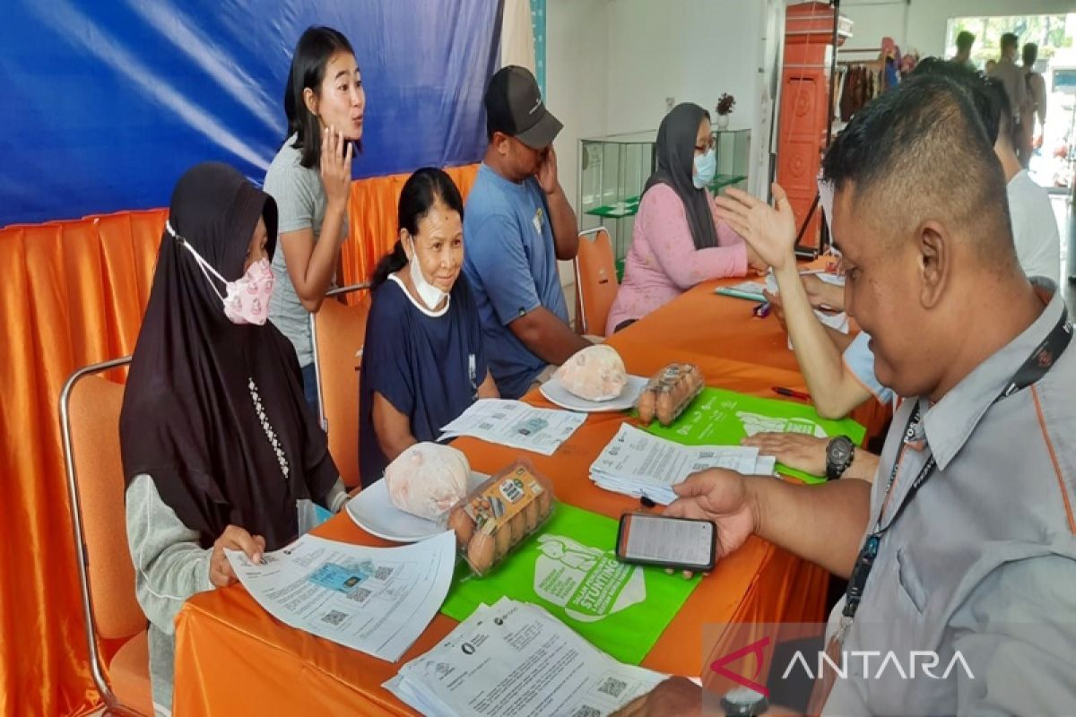 Pos Indonesia distribusikan bantuan pangan pengetasan stunting