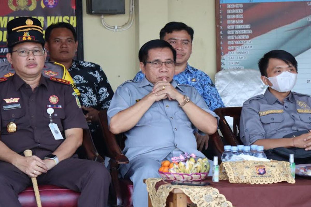 Ketua DPRD Gumas sarankan warga titip barang berharga ke polres