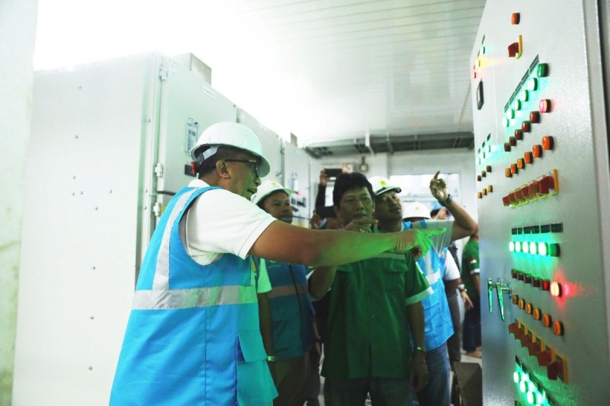 Keren, pembangkit listrik tenaga biogas di Riau sukses jalani uji coba