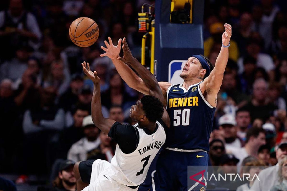 Nuggets singkirkan Wolves 112-109 dari babak playoff