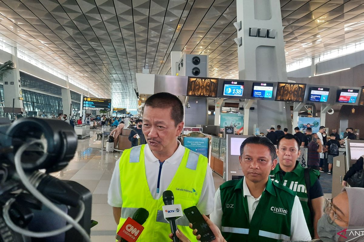 ARUS MUDIK - Garuda Indonesia: Pergerakan penumpang H-2 dan H-1 diperkirakan 63 ribu