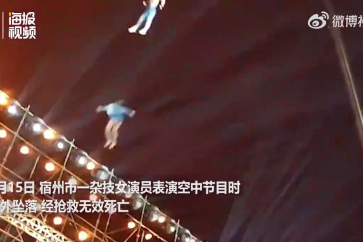 Pemain akrobat tewas terjatuh di Suzhou, suami korban-perusahaan saling tuding