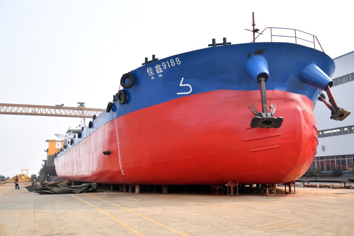 Sektor pembuatan kapal China terus merajai pasar dunia