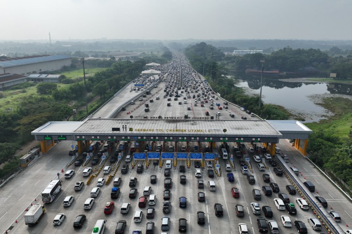 One-way scheme of Cikampek Utama KM 70-Kalikangkung KM 414 extended