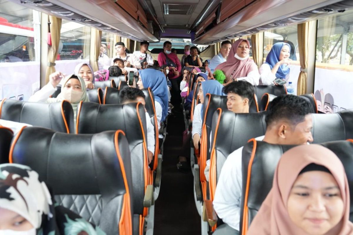 2.126 pemudik gratis  berangkat di hari kedua mudik bareng Pemkot Medan