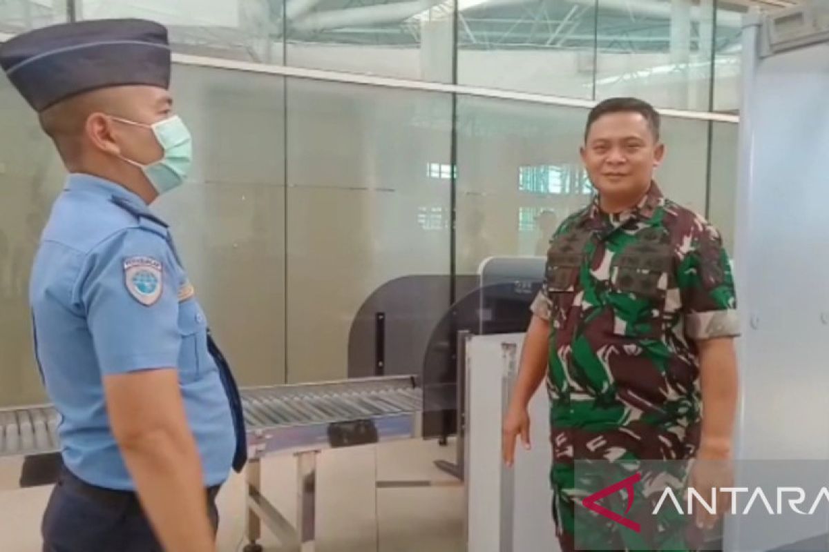 Danrem 042/Gapu jamin layanan penumpang di Bandara Jambi lancar