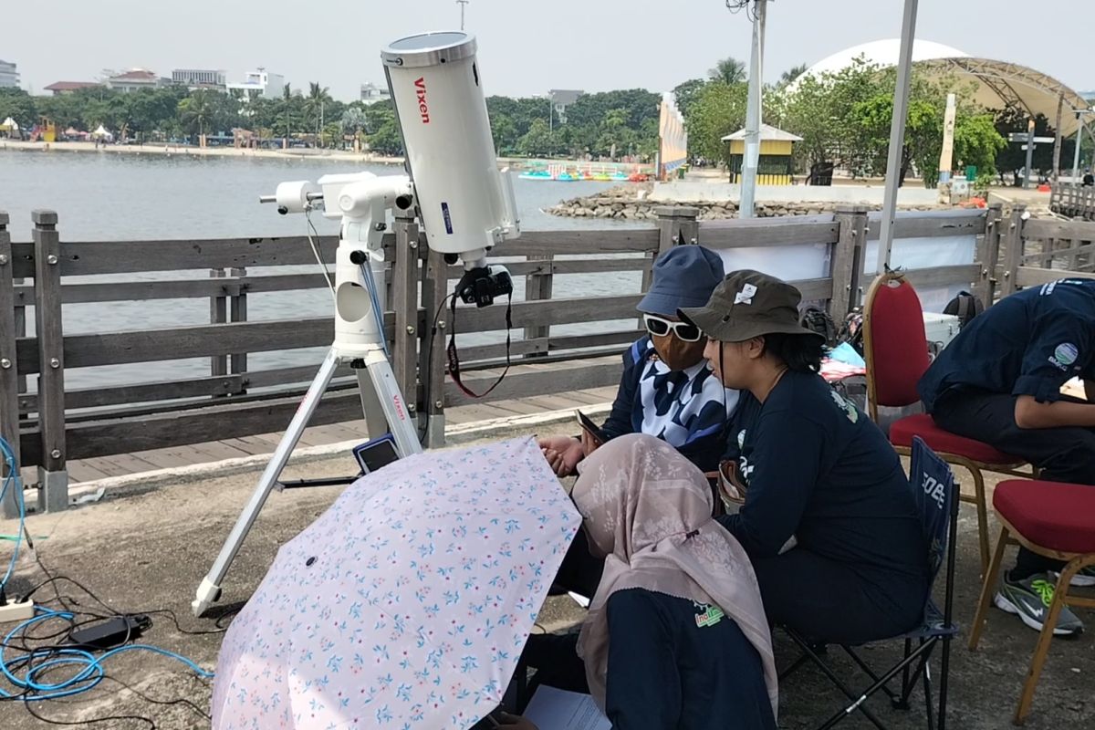 BMKG pantau hilal 1 Syawal dan gerhana matahari di Dermaga Cinta Ancol